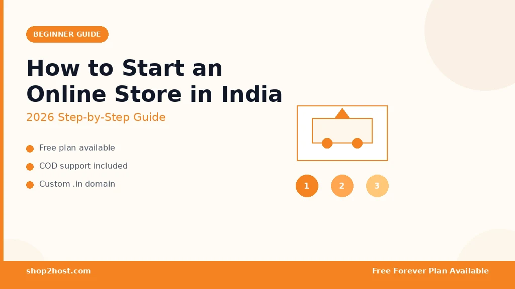 How to start an online store in India step-by-step guide